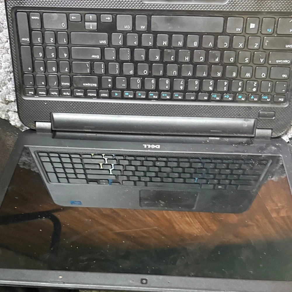 Dell Textured Black Laptop